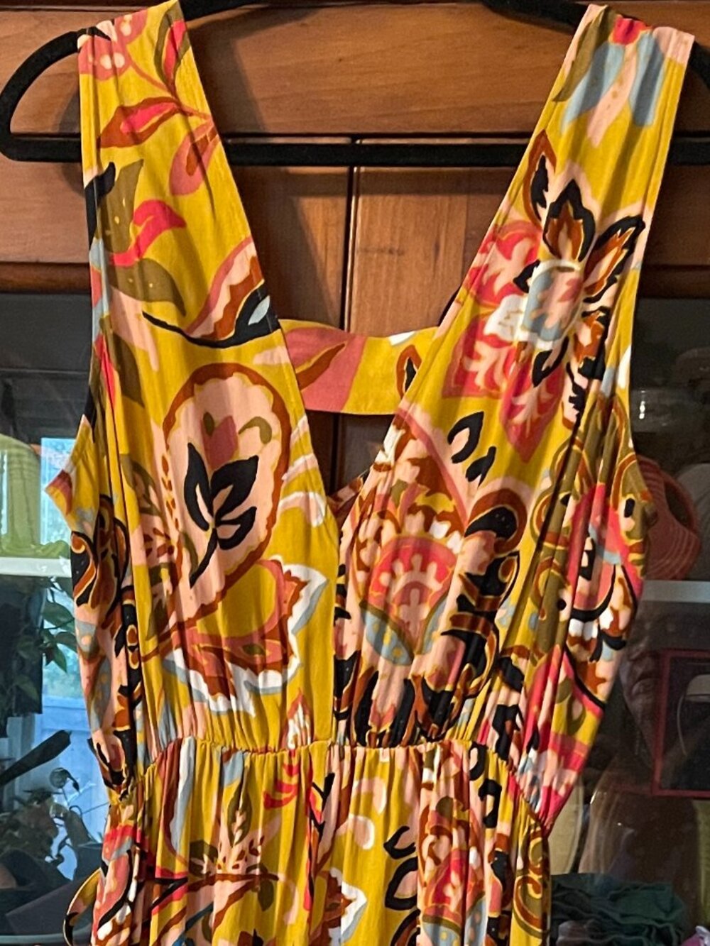 LOFT Plus Colorful Maxi Dress Size 14 - Picture 2 of 3